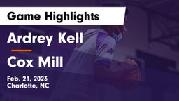 Ardrey Kell  vs Cox Mill  Game Highlights - Feb. 21, 2023