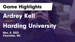 Ardrey Kell  vs Harding University  Game Highlights - Nov. 8, 2023