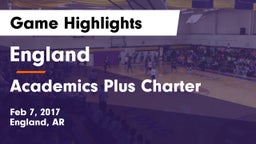 England  vs Academics Plus Charter Game Highlights - Feb 7, 2017