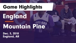 England  vs Mountain Pine  Game Highlights - Dec. 3, 2018
