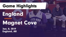 England  vs Magnet Cove  Game Highlights - Jan. 8, 2019