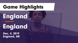 England  vs England Game Highlights - Dec. 4, 2019