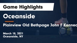 Oceanside  vs Plainview Old Bethpage John F Kennedy  Game Highlights - March 18, 2021