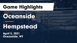 Oceanside  vs Hempstead  Game Highlights - April 5, 2021