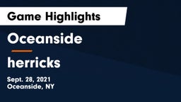 Oceanside  vs herricks  Game Highlights - Sept. 28, 2021