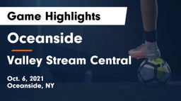 Oceanside  vs Valley Stream Central  Game Highlights - Oct. 6, 2021