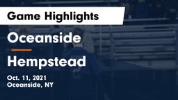 Oceanside  vs Hempstead  Game Highlights - Oct. 11, 2021
