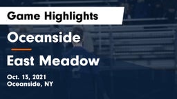Oceanside  vs East Meadow  Game Highlights - Oct. 13, 2021