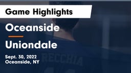Oceanside  vs Uniondale  Game Highlights - Sept. 30, 2022
