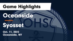 Oceanside  vs Syosset  Game Highlights - Oct. 11, 2022