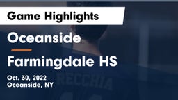 Oceanside  vs Farmingdale HS Game Highlights - Oct. 30, 2022