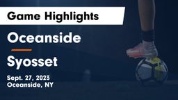 Oceanside  vs Syosset  Game Highlights - Sept. 27, 2023