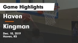 Haven  vs Kingman  Game Highlights - Dec. 10, 2019