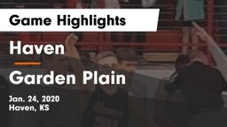Haven  vs Garden Plain  Game Highlights - Jan. 24, 2020