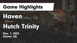 Haven  vs Hutch Trinity Game Highlights - Dec. 1, 2023
