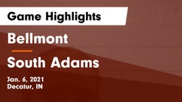 Bellmont  vs South Adams  Game Highlights - Jan. 6, 2021