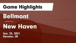 Bellmont  vs New Haven  Game Highlights - Jan. 23, 2021
