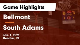 Bellmont  vs South Adams  Game Highlights - Jan. 4, 2023
