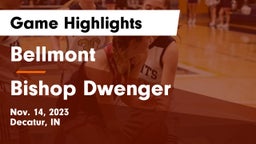 Bellmont  vs Bishop Dwenger  Game Highlights - Nov. 14, 2023