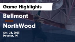 Bellmont  vs NorthWood  Game Highlights - Oct. 28, 2023