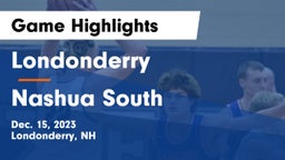 Londonderry  vs Nashua  South Game Highlights - Dec. 15, 2023