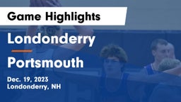 Londonderry  vs Portsmouth  Game Highlights - Dec. 19, 2023