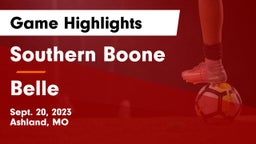 Southern Boone  vs Belle  Game Highlights - Sept. 20, 2023