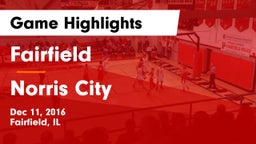 Fairfield  vs Norris City Game Highlights - Dec 11, 2016