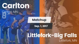 Matchup: Carlton vs. Littlefork-Big Falls  2017