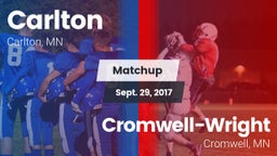 Matchup: Carlton vs. Cromwell-Wright  2017