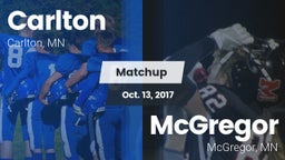 Matchup: Carlton vs. McGregor  2017