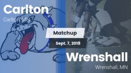 Matchup: Carlton vs. Wrenshall  2018