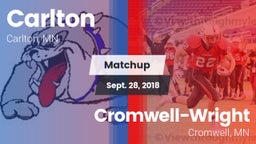 Matchup: Carlton vs. Cromwell-Wright  2018