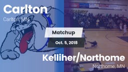 Matchup: Carlton vs. Kelliher/Northome  2018