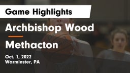Archbishop Wood  vs Methacton  Game Highlights - Oct. 1, 2022