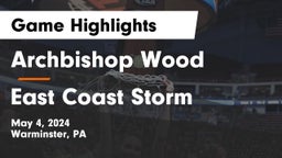 Archbishop Wood  vs East Coast Storm Game Highlights - May 4, 2024