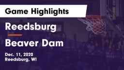 Reedsburg vs Beaver Dam  Game Highlights - Dec. 11, 2020