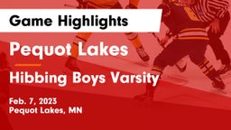 Pequot Lakes  vs Hibbing Boys Varsity  Game Highlights - Feb. 7, 2023