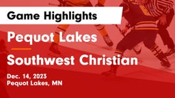 Pequot Lakes  vs Southwest Christian  Game Highlights - Dec. 14, 2023