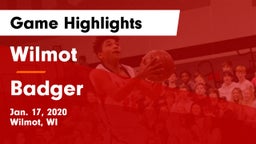 Wilmot  vs Badger  Game Highlights - Jan. 17, 2020