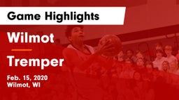 Wilmot  vs Tremper Game Highlights - Feb. 15, 2020