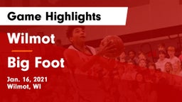 Wilmot  vs Big Foot  Game Highlights - Jan. 16, 2021