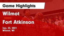 Wilmot  vs Fort Atkinson  Game Highlights - Jan. 23, 2021
