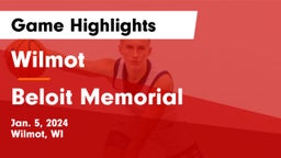 Wilmot  vs Beloit Memorial  Game Highlights - Jan. 5, 2024