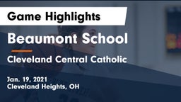 Beaumont School vs Cleveland Central Catholic Game Highlights - Jan. 19, 2021