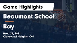 Beaumont School vs Bay  Game Highlights - Nov. 23, 2021