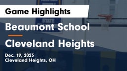 Beaumont School vs Cleveland Heights  Game Highlights - Dec. 19, 2023