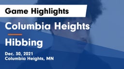Columbia Heights  vs Hibbing  Game Highlights - Dec. 30, 2021