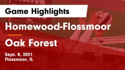 Homewood-Flossmoor  vs Oak Forest  Game Highlights - Sept. 8, 2021
