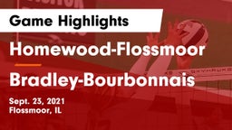 Homewood-Flossmoor  vs Bradley-Bourbonnais  Game Highlights - Sept. 23, 2021